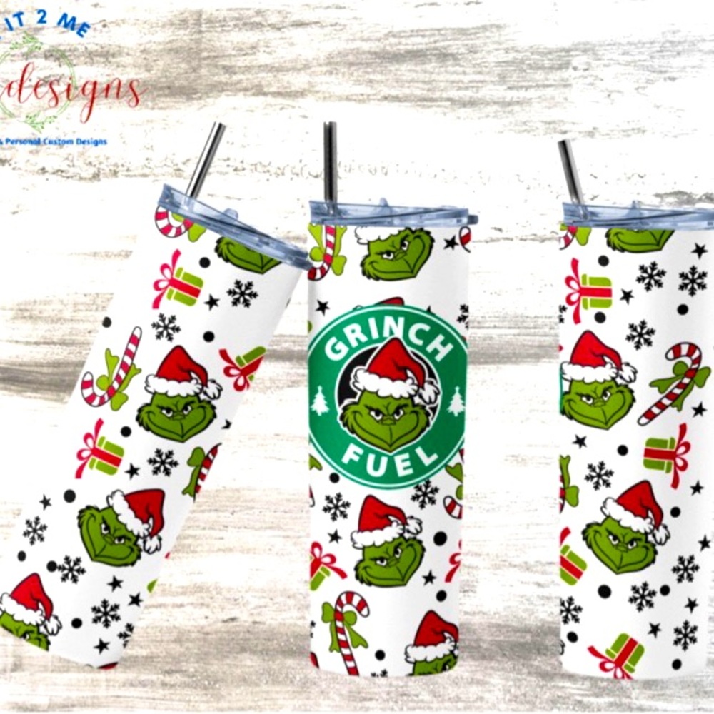 Christmas Grinch tumbler- 20oz